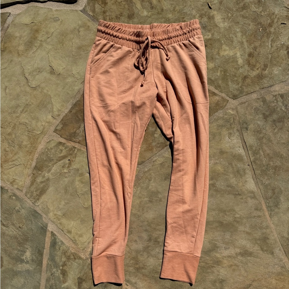 NWT Free people movement joggers in orange